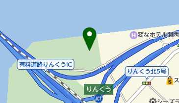 関空アイスアリーナの地図画像