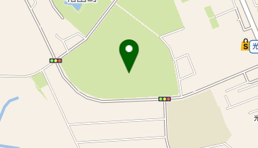 光明池緑地運動施設テニスコートの地図画像