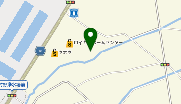 春日テニスコートの地図画像