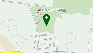 マリンロッジ海風館テニスコートの地図画像