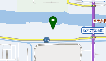 大和川河川敷西運動広場小山河川敷テニスコートの地図画像