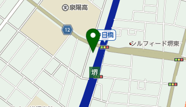 土居川公園テニスコートの地図画像