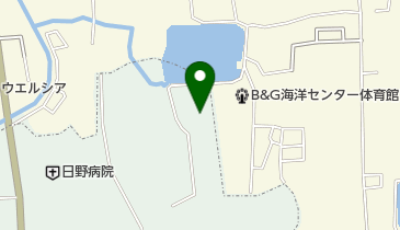 美原みの池テニスコートの地図画像