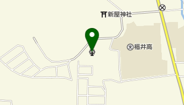 福井運動広場庭球場の地図画像