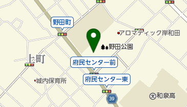 野田公園テニスコートの地図画像