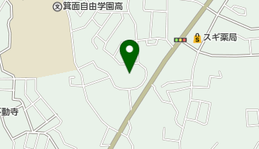 野畑庭球場の地図画像