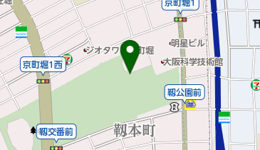 モリタ庭球場うつぼの地図画像