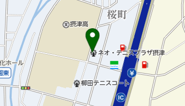 ネオ・テニスプラザ摂津の地図画像
