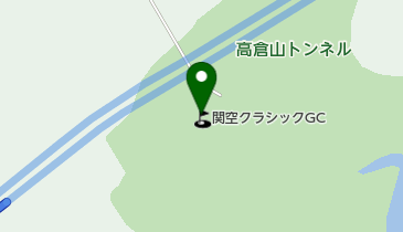 関空クラシックゴルフ倶楽部の地図画像