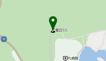 聖丘カントリー倶楽部の地図画像