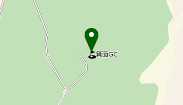 箕面ゴルフ倶楽部の地図画像