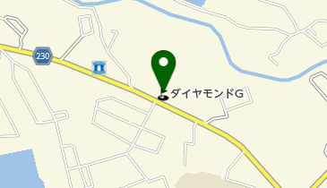 ダイヤモンドゴルフの地図画像