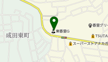 東香里ゴルフセンターの地図画像