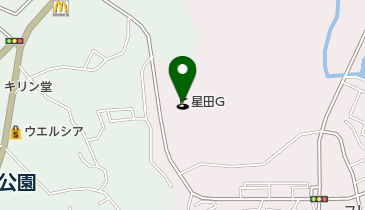 星田ゴルフセンターの地図画像