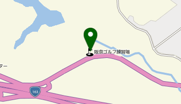 阪奈ゴルフ練習場の地図画像