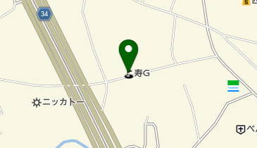 寿ゴルフセンターの地図画像