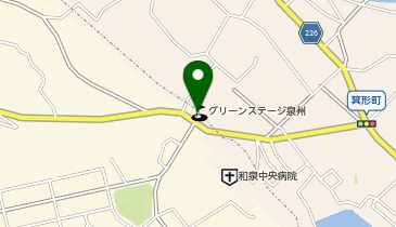 グリーンステージ泉州の地図画像