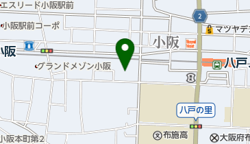 小阪ゴルフクラブの地図画像