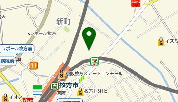 namco枚方モール店の地図画像