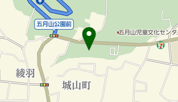 五月山体育館プールの地図画像