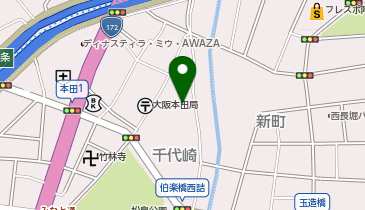 セントラルスポーツプラザ西屋内プールの地図画像