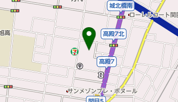 旭屋内プールの地図画像