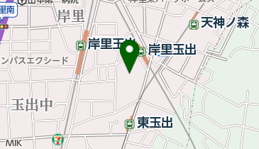 西成屋内プールの地図画像