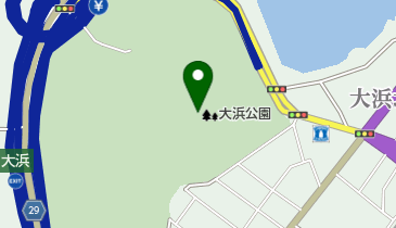 大浜公園プールの地図画像