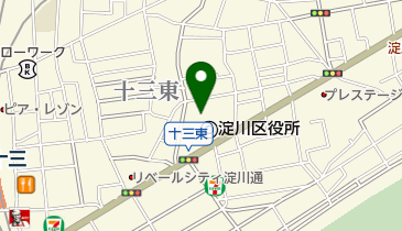 COSPAウエルネス淀川屋内プールの地図画像
