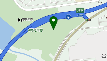 二色の浜公園球技広場の地図画像
