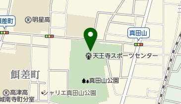 天王寺スポーツセンターの地図画像