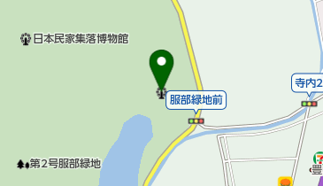 服部緑地乗馬センターの地図画像