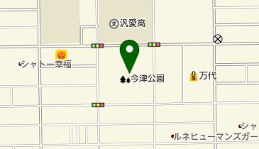 今津運動場の地図画像