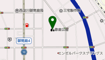 歌島運動場の地図画像