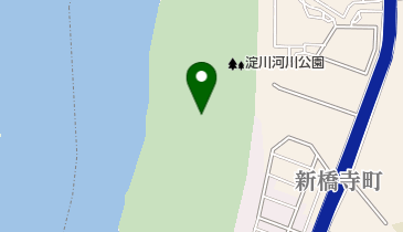 淀川河川公園外島地区陸上競技場の地図画像