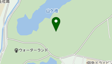服部緑地スポーツ広場Aの地図画像