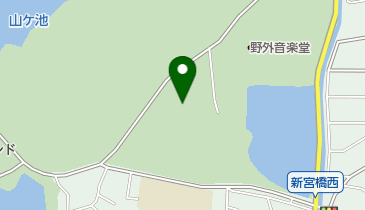 服部緑地スポーツ広場Bの地図画像