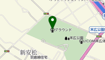 末広公園グラウンドの地図画像