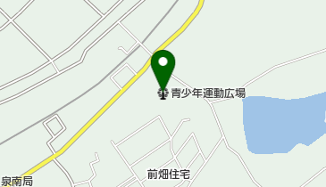 泉南市青少年運動広場の地図画像