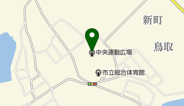 阪南市中央運動広場の地図画像