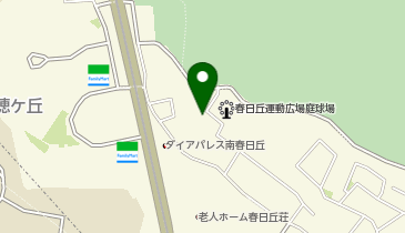 春日丘運動広場弓道場の地図画像