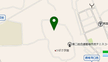 箕面市立第二総合運動場市民多目的グラウンドの地図画像