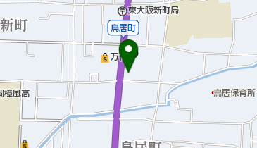 東大阪市立市民ふれあいホールスポーツホールの地図画像