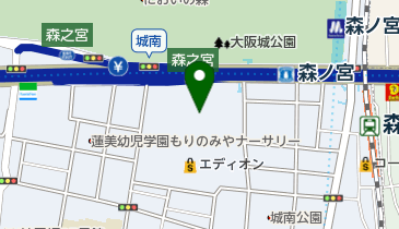 もりのみやキューズモールBASEエアトラックの地図画像