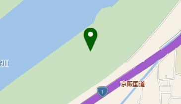 淀川河川公園大日地区野球場の地図画像