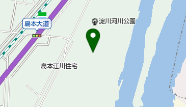 淀川河川公園島本地区野球場」(三島郡島本町-スタジアム/球場