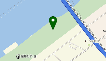 淀川河川公園海老江地区野球場の地図画像