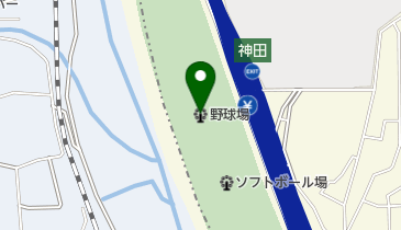 池田市立猪名川運動場野球場の地図画像