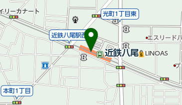 常光寺境内の河内音頭の地図画像