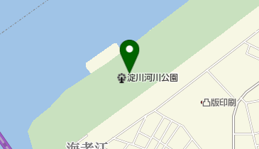 淀川河川敷のマツムシ1の地図画像